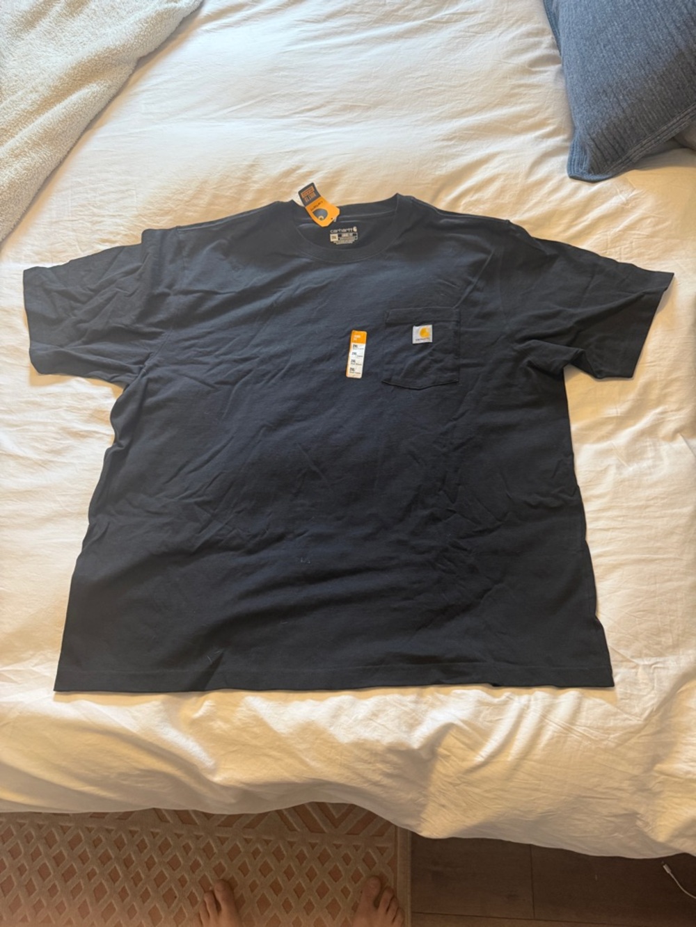 Carhartt Black Short Sleeve Work Pocket Tee